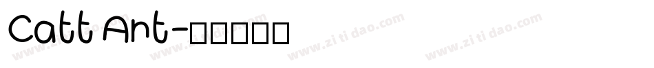 Catt Art字体转换